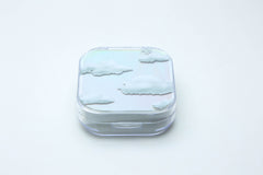 Lenses cases with mirror
