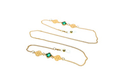 Gold&Green Chain