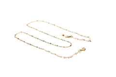 Gold&White Chain
